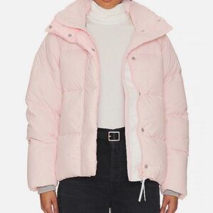 NEW NWT GCDS Pink Puffer Jacket Coat
